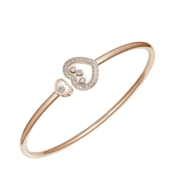 Happy Diamonds Icons Bangle, Rose Gold, Diamonds